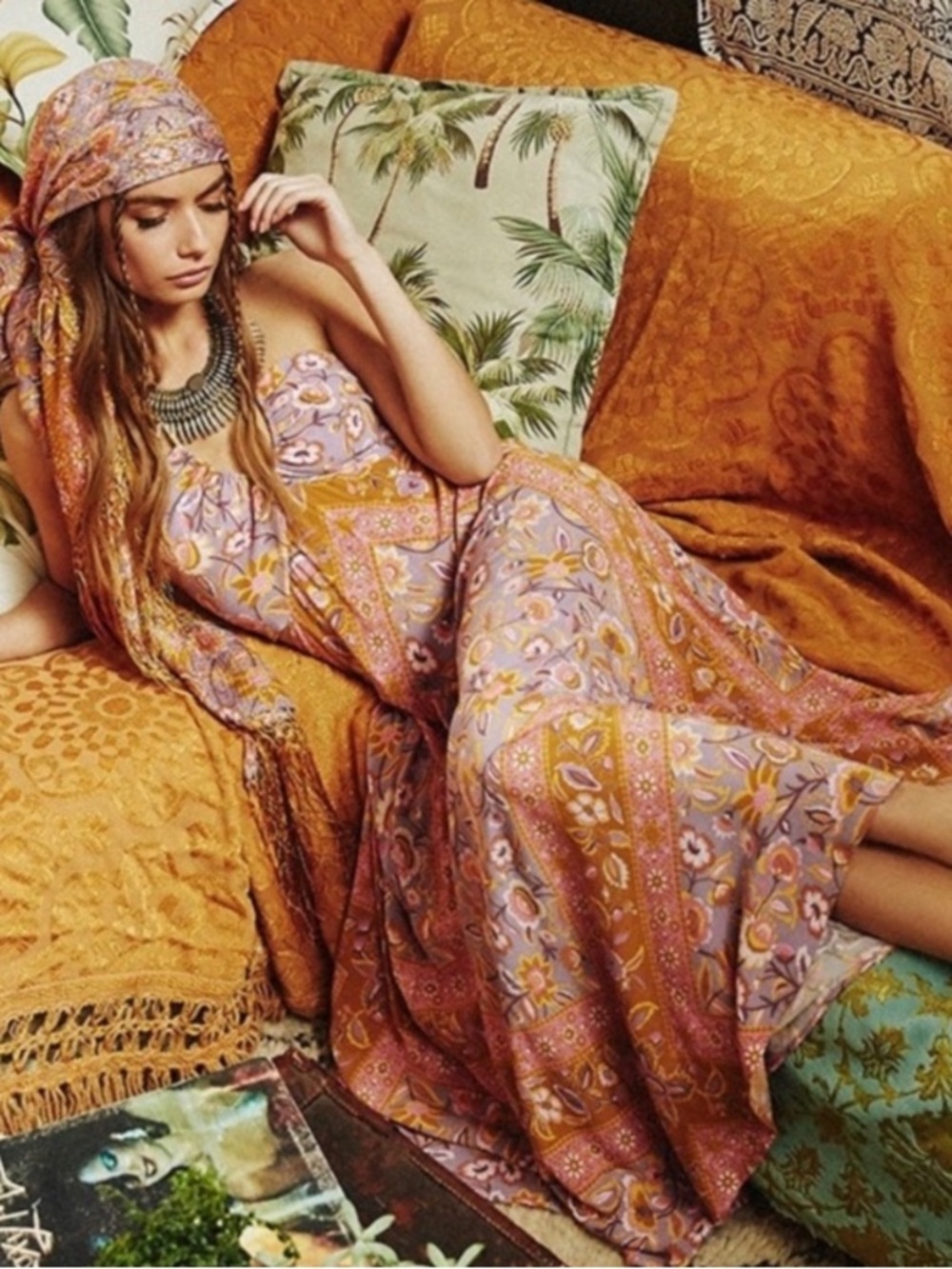 Spell Lolita halter Maxi dress